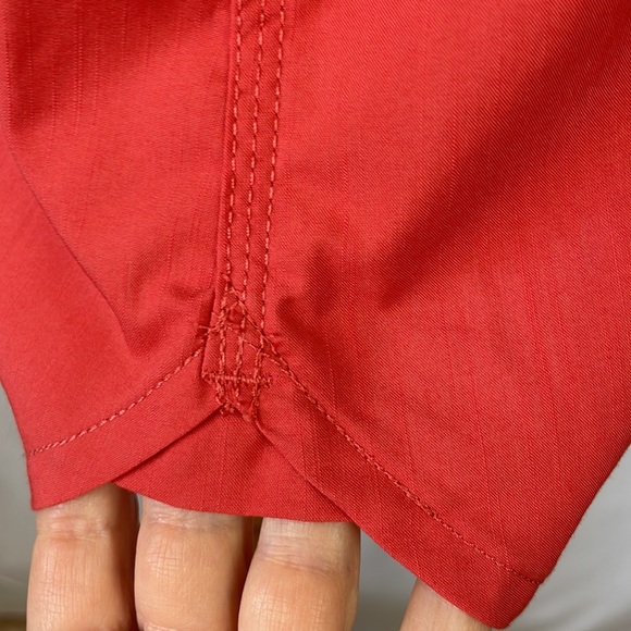 Carhartt Coral Force Ridgefield Button Down Relaxed Fit Sleeveless Shirt - Small - Picture 12 of 16